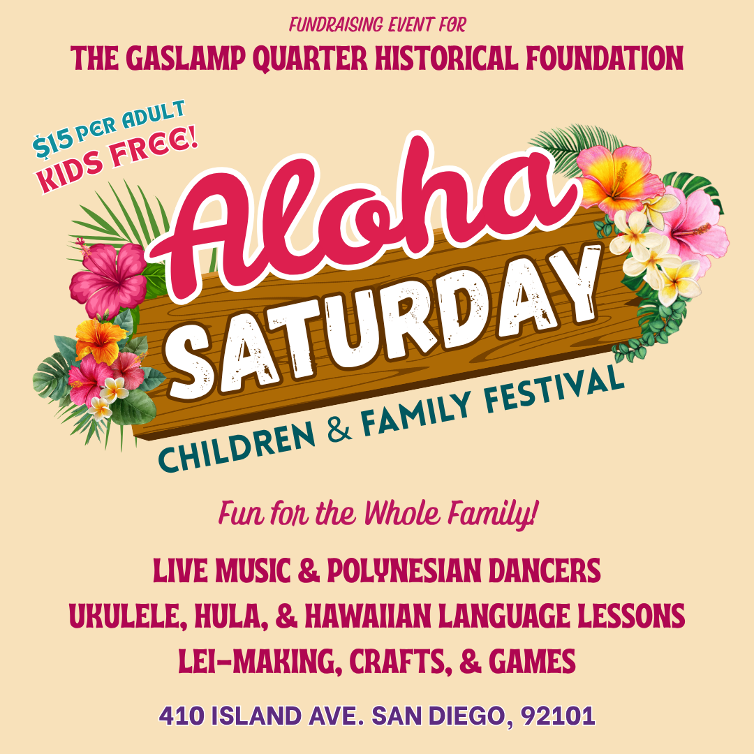Aloha Saturday Event - Aug 8, 2026
