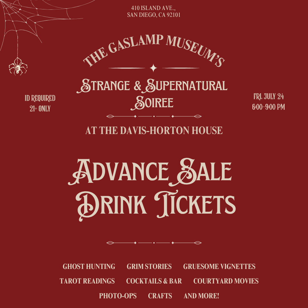 Advance Purchase Drink Ticket Sale - Strange & Supernatural Soiree